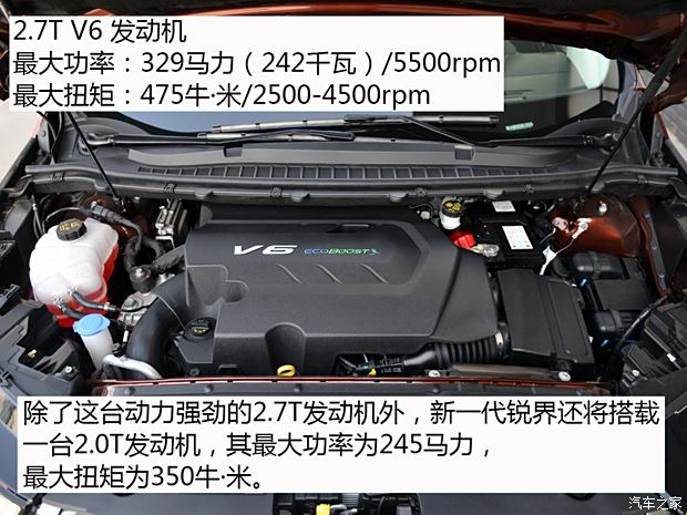 长安福特 锐界 2015款 2.7t gtdi 四驱尊锐型