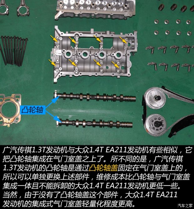 首搭传祺gs4 拆解广汽全新200t发动机