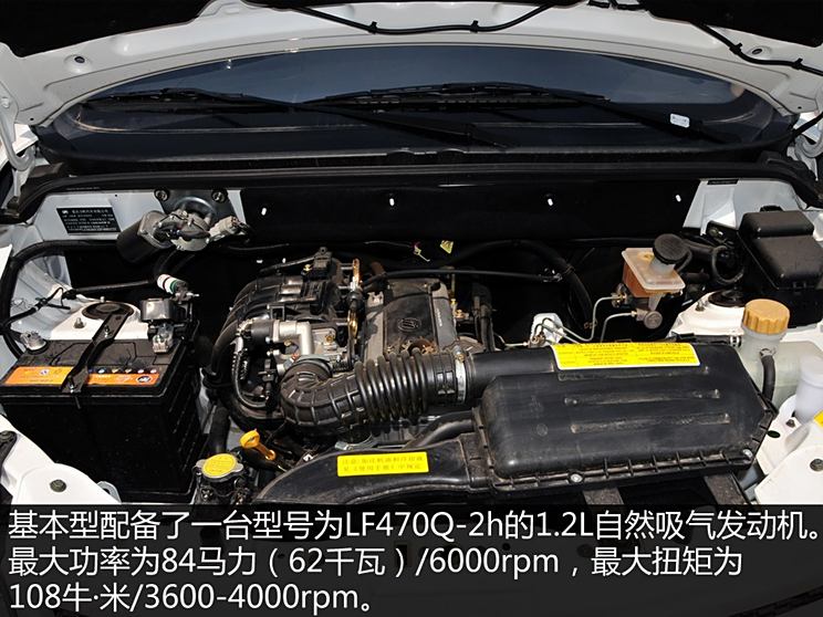 力帆汽车 乐途 2015款 1.2l 基本型