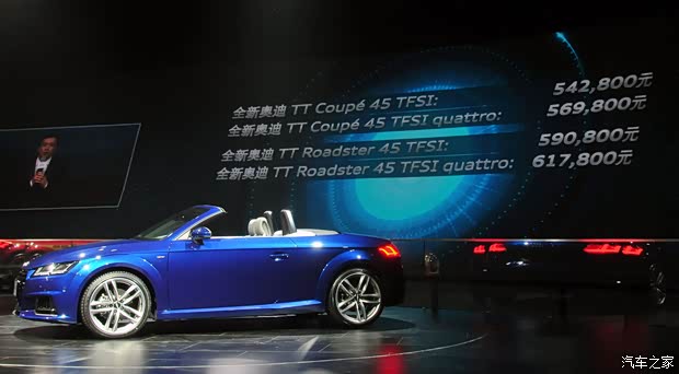 奥迪(进口) 奥迪TT 2015款 TT Roadster 45 TFSI quattro 奥迪(进口) 奥迪TT 2015款 TT Roadster 45 TFSI quattro
