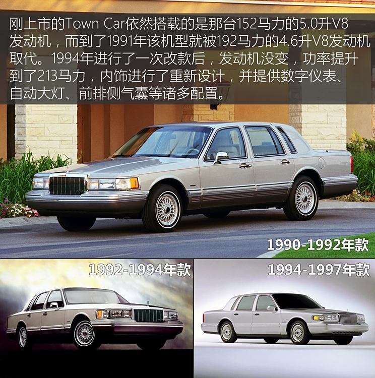 富豪身份的象征 拍1994款林肯town car