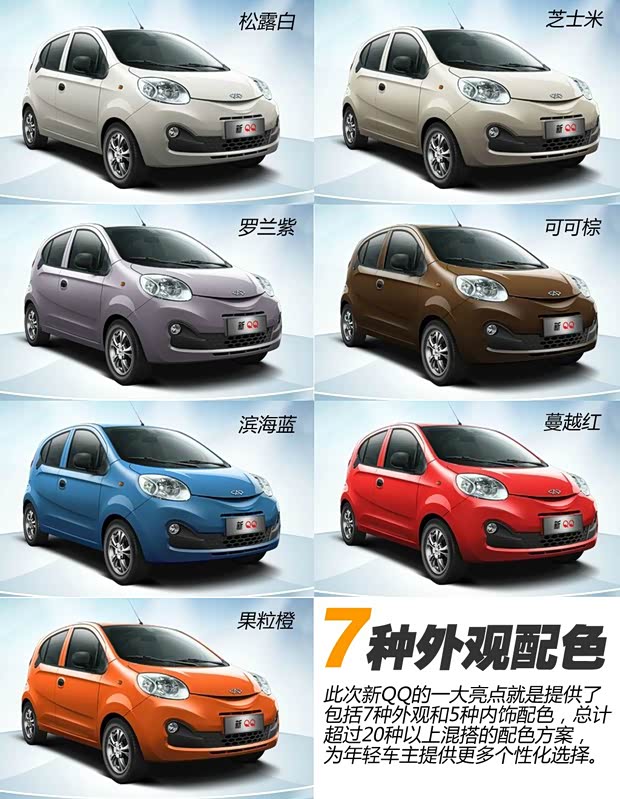 奇瑞奇瑞汽车奇瑞QQ2013款 1.0L 手动快乐版