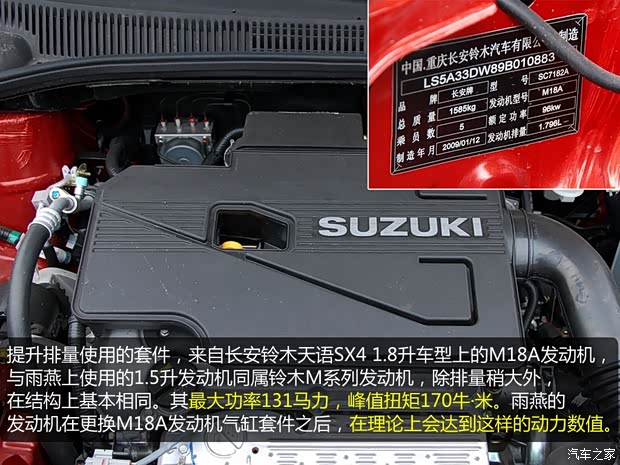 鈴木長(zhǎng)安鈴木雨燕2011款 1.5L 手動(dòng)時(shí)尚版