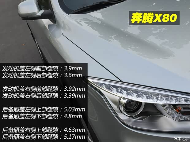 奔腾一汽奔腾奔腾X802013款 2.0L 手动豪华型