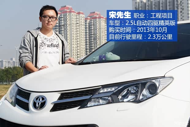 一汽丰田 丰田RAV4 2013款 2.5L 自动四驱精英版