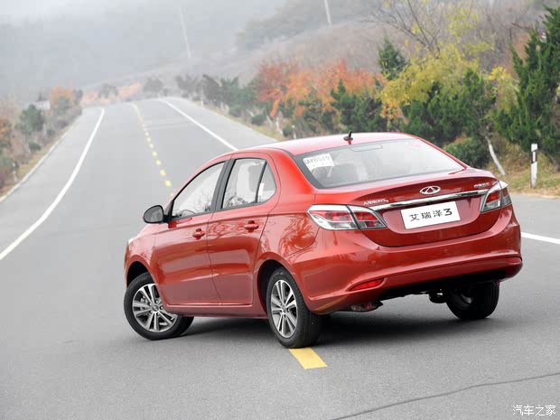 奇瑞汽车 艾瑞泽3 2015款 1.5L 手动旗舰型