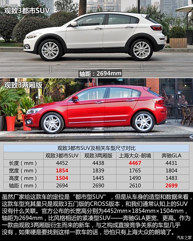 观致汽车 观致3 2015款 CITY SUV 1.6T 自动炫动派