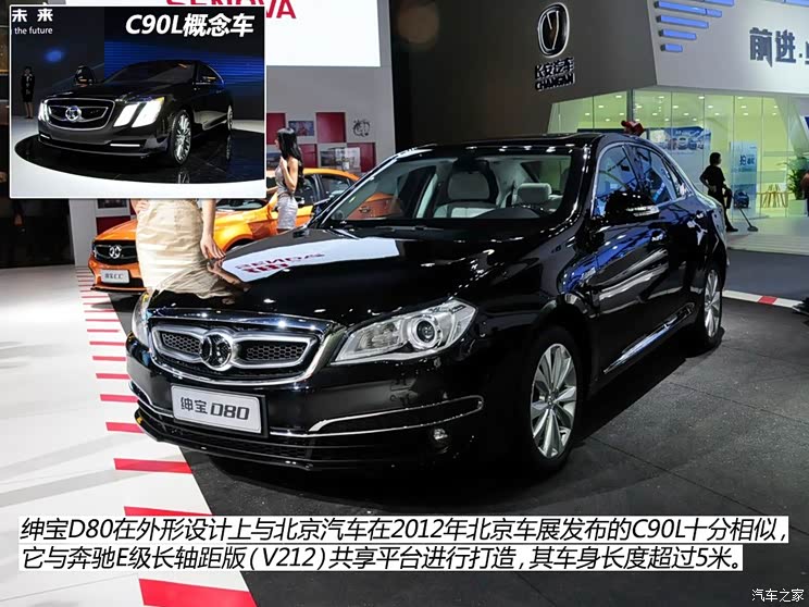 北京汽车 绅宝D80 2015款 基本型