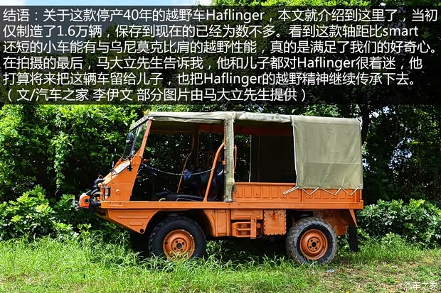 斯太尔 Haflinger 1974款 基本型 斯太尔 Haflinger 1974款 基本型