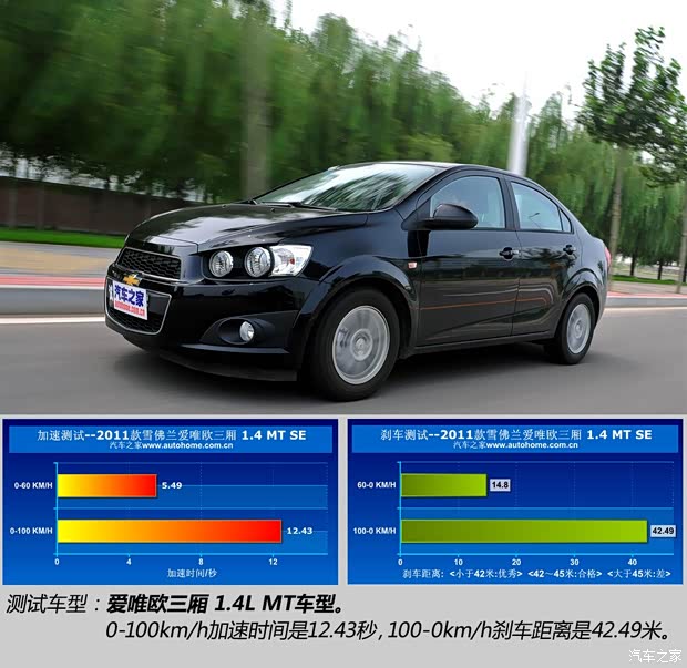 通用雪佛兰 爱唯欧 2011款 三厢 1.4L MT SE 通用雪佛兰 爱唯欧 2011款 三厢 1.4L MT SE