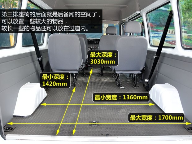 江铃汽车 经典全顺 2013款 2.8T柴油普通型长轴中顶JX493ZLQ4