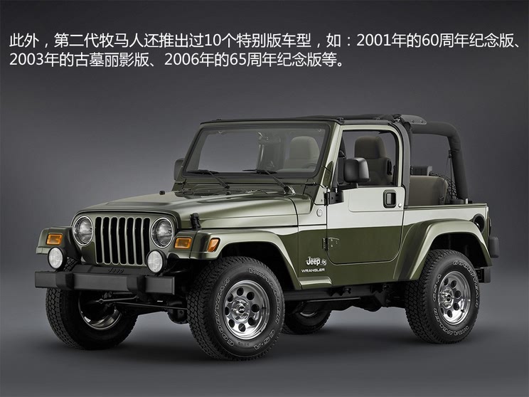 双圆大灯硬派越野车 实拍第二代牧马人