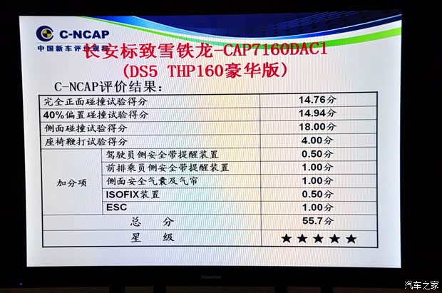 長安標(biāo)致雪鐵龍 DS 5 2014款 1.6T 豪華版THP160 長安標(biāo)致雪鐵龍 DS 5 2014款 1.6T 豪華版THP160