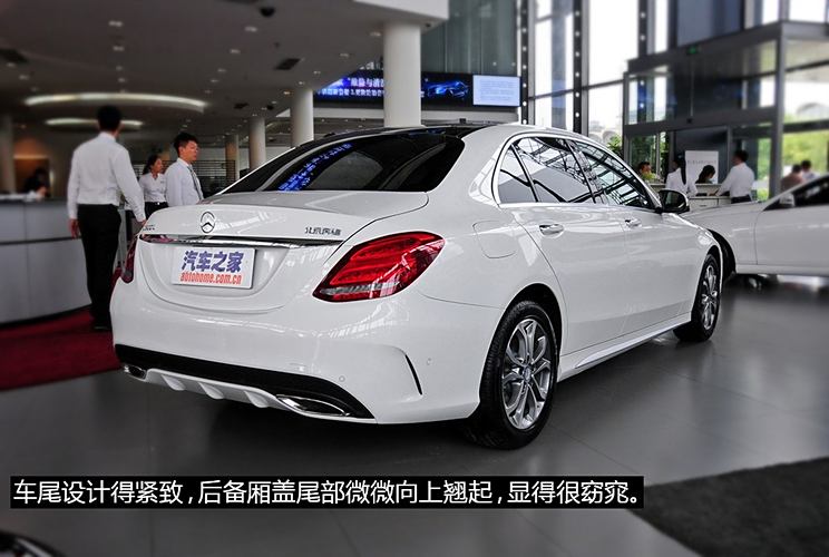 实拍北京奔驰c200l