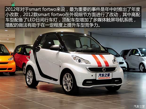 smart smart fortwo 2012款 1.0 MHD 硬顶激情版