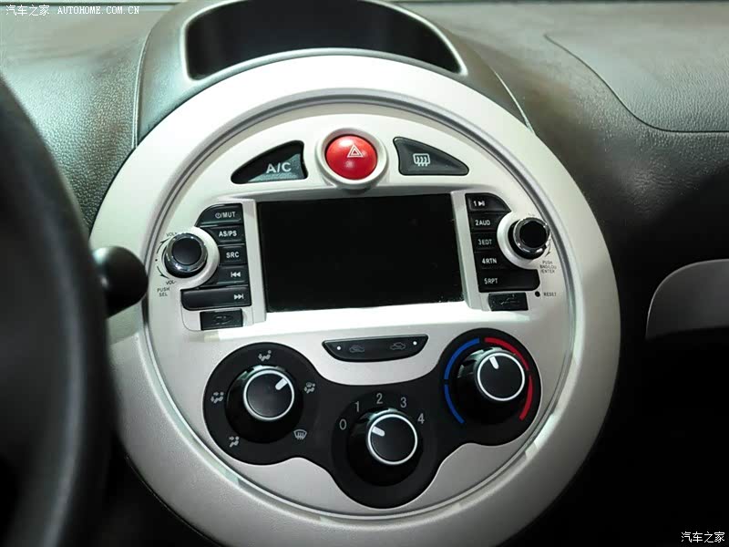 江淮汽车,悦悦,2012款 cross 1.0l 豪华型,中控方向盘实拍图片高清图片