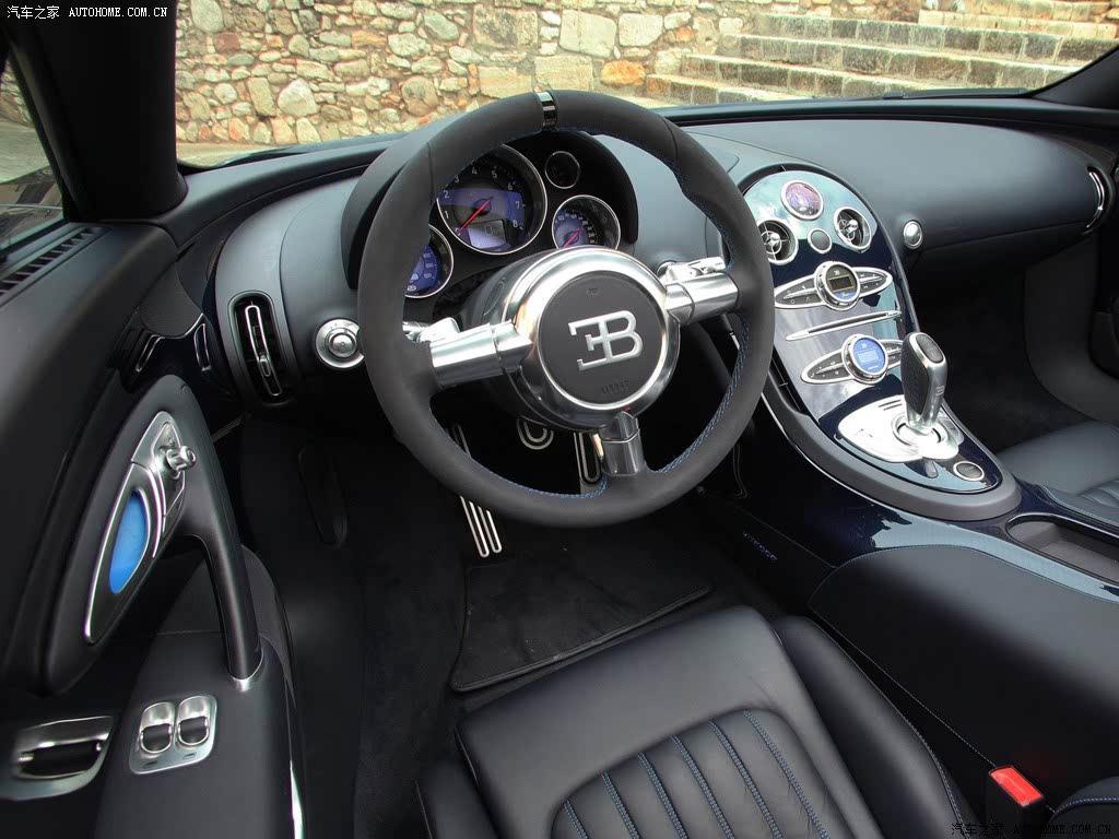 汽车图片 布加迪 威航 2012款 grand sport vitesse 中控方向盘