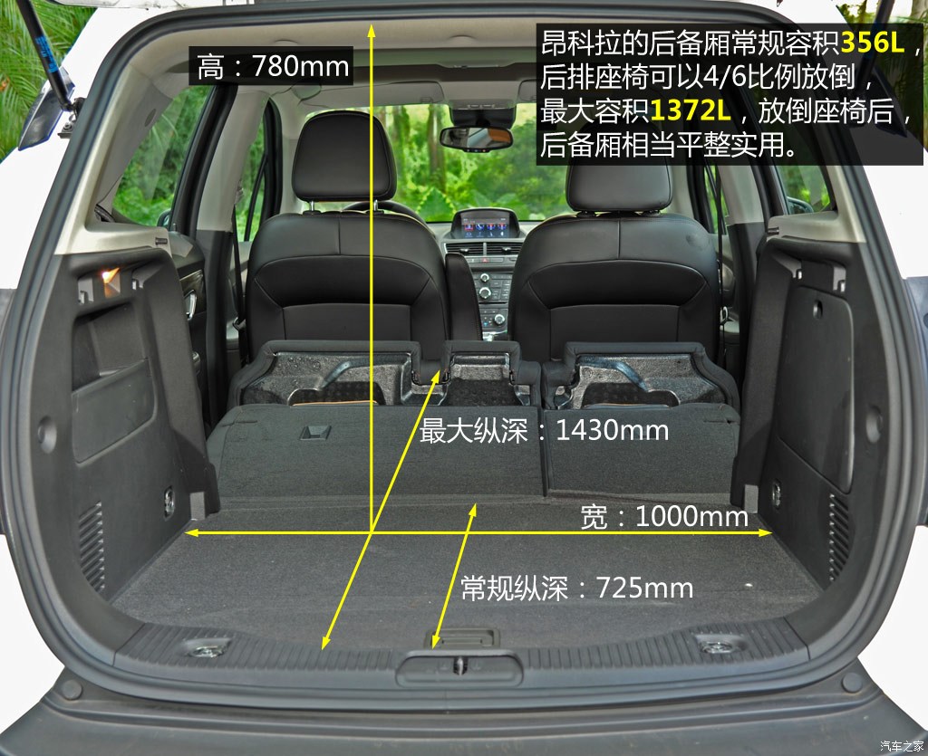 上汽通用别克 昂科拉 2014款 1.4t 自动四驱全能旗舰型