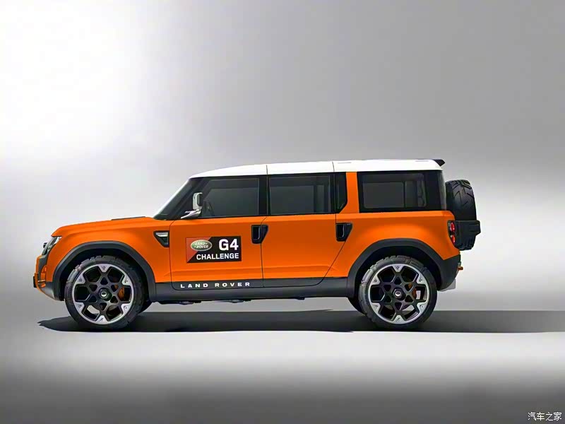 路虎DC100整体外观