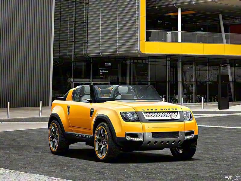 路虎DC100整体外观