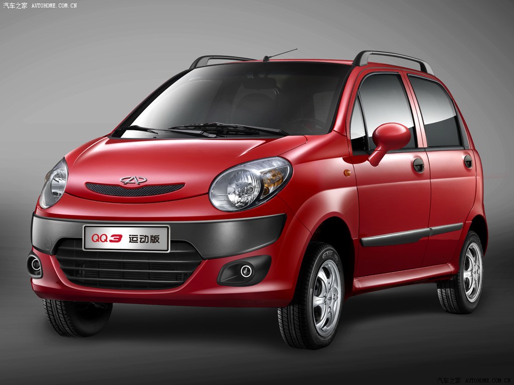 奇瑞QQ3系列2012款 运动版 1.0L 手动爱尚型