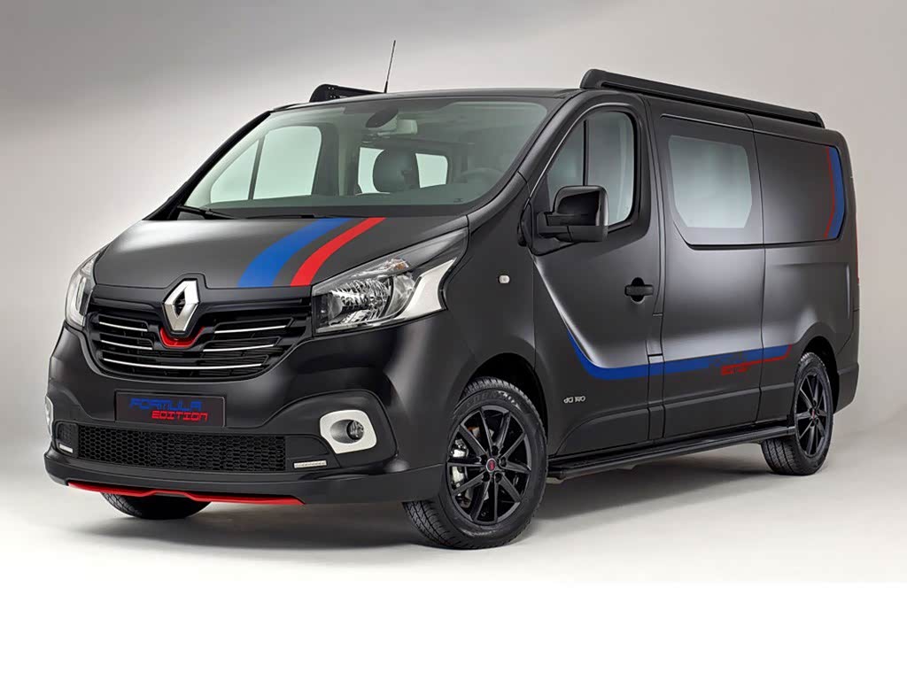 f1风格 雷诺发布trafic特别版车型官图