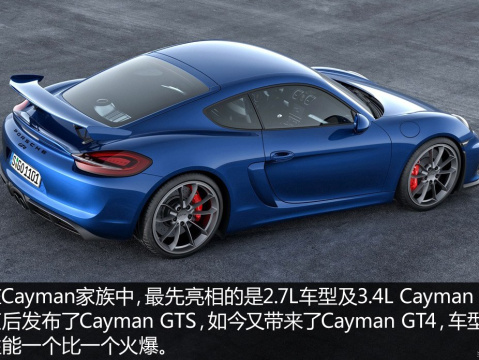 2016 Cayman GT4 3.8L