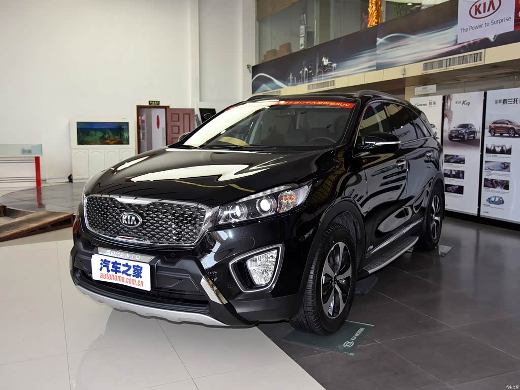 2015款 索兰托l 2.2t 柴油4wd精英版 7座 国iv