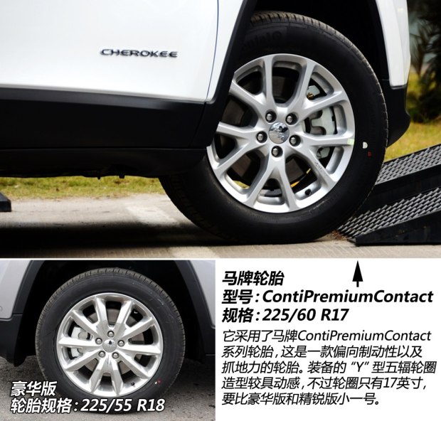 【图】自由光(进口)2014款轮胎轮毂规格