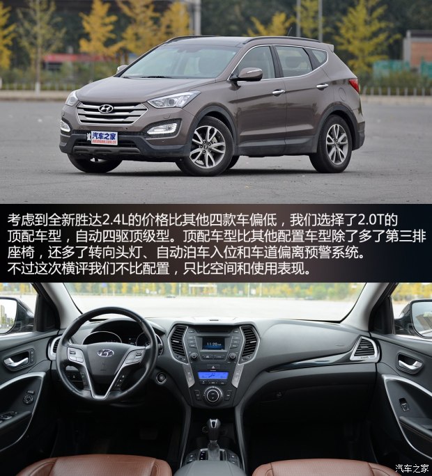北京现代 全新胜达 2013款 2.0T 自动四驱顶级型