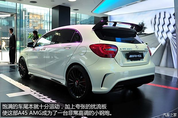 運動是專長 實拍奔馳cla45 amg/a45 amg