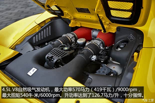  458 2013 4.5L Spider