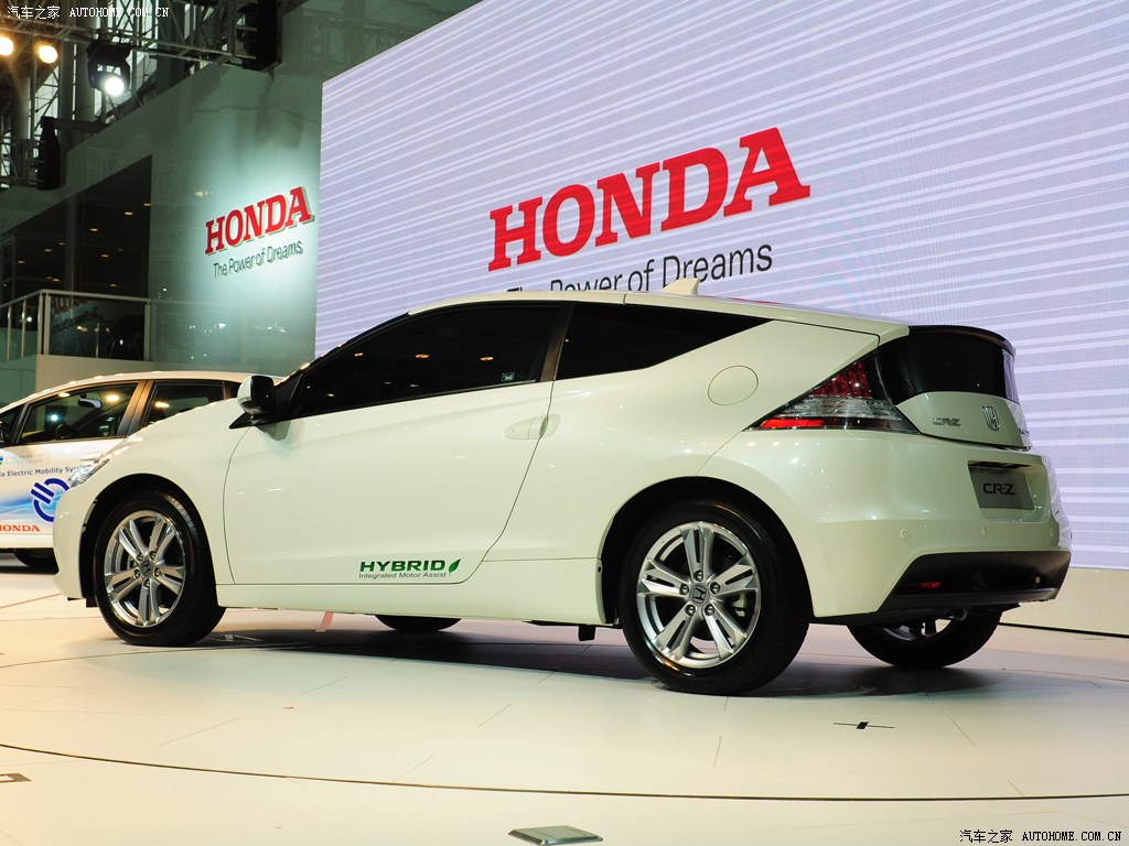 【图】本田(进口) 本田cr-z 2011广州车展_162330_汽车之家