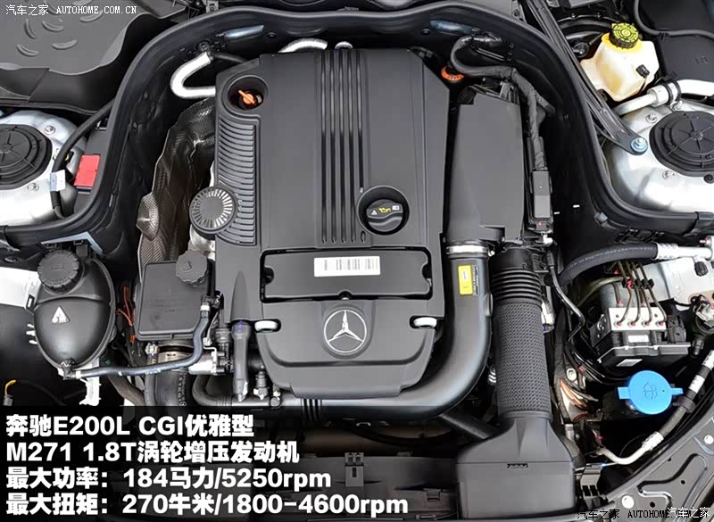 北京奔驰 奔驰e级 2012款 e200l cgi优雅型