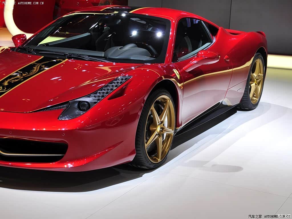 汽车图片 法拉利 法拉利458 2012款 4.5l italia 中国限量版