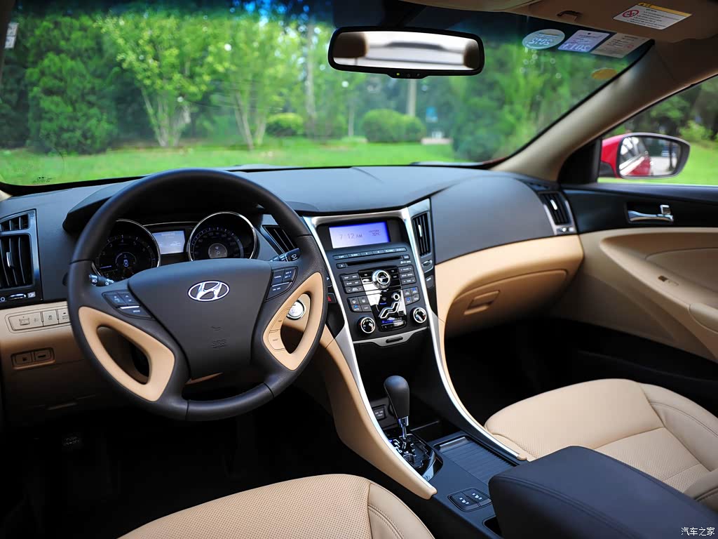 汽车之家|索纳塔|2011款 2.0l 自动尊贵版|外观|内饰|高清大图|实拍图